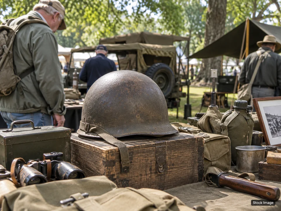 Annual Battle of Fort Branch Reenactment: Military, Militaria & Living-History Shows in Oak City, North Carolina (war relic scene)