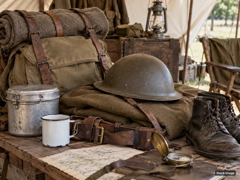 Battle of Prairie Grove Reenactment: Military, Militaria & Living-History Shows in Prairie Grove, Arkansas (historical scene)