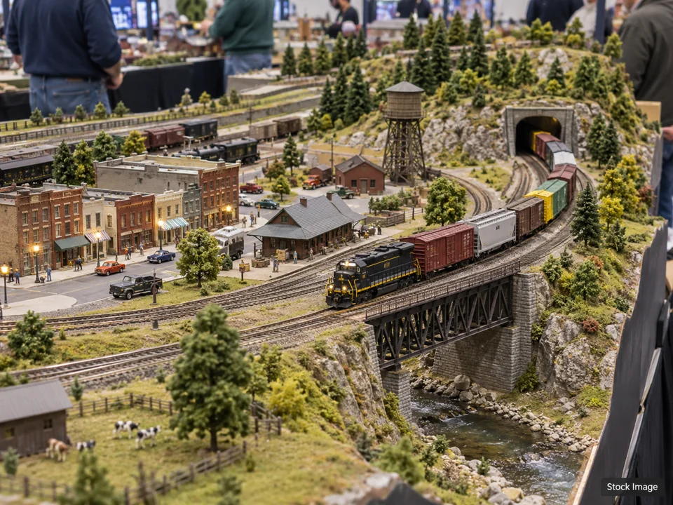 Great Train Show - Columbus, OH: Model Train Shows in Columbus, Ohio (model railroad scene)