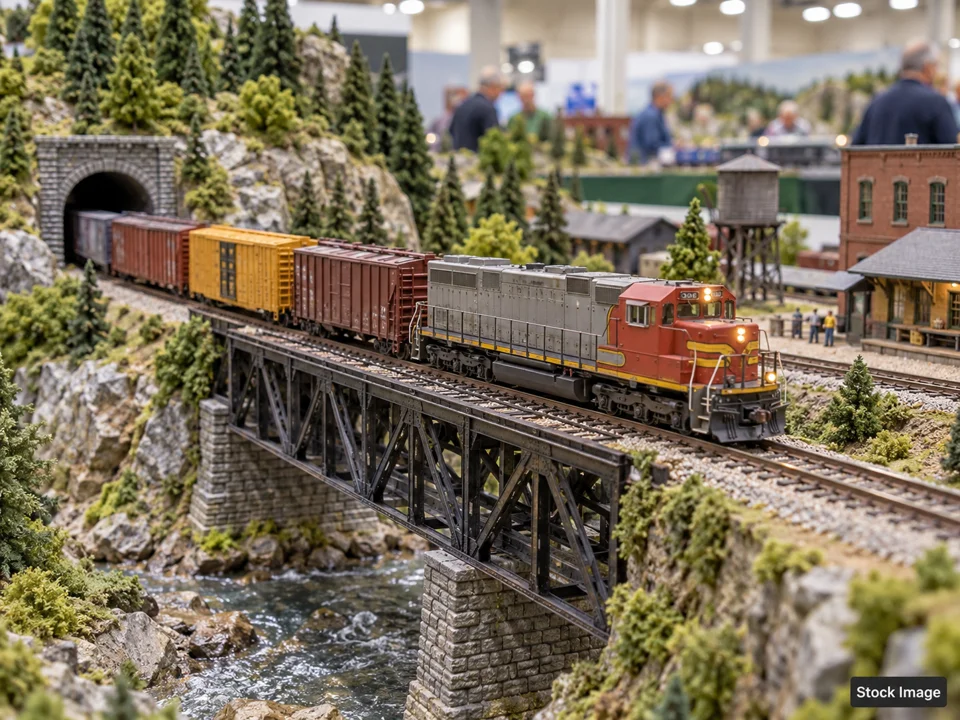 2026 NER Convention Eyes on the NER: Model Train Shows in Massachusetts (model railroad scene)