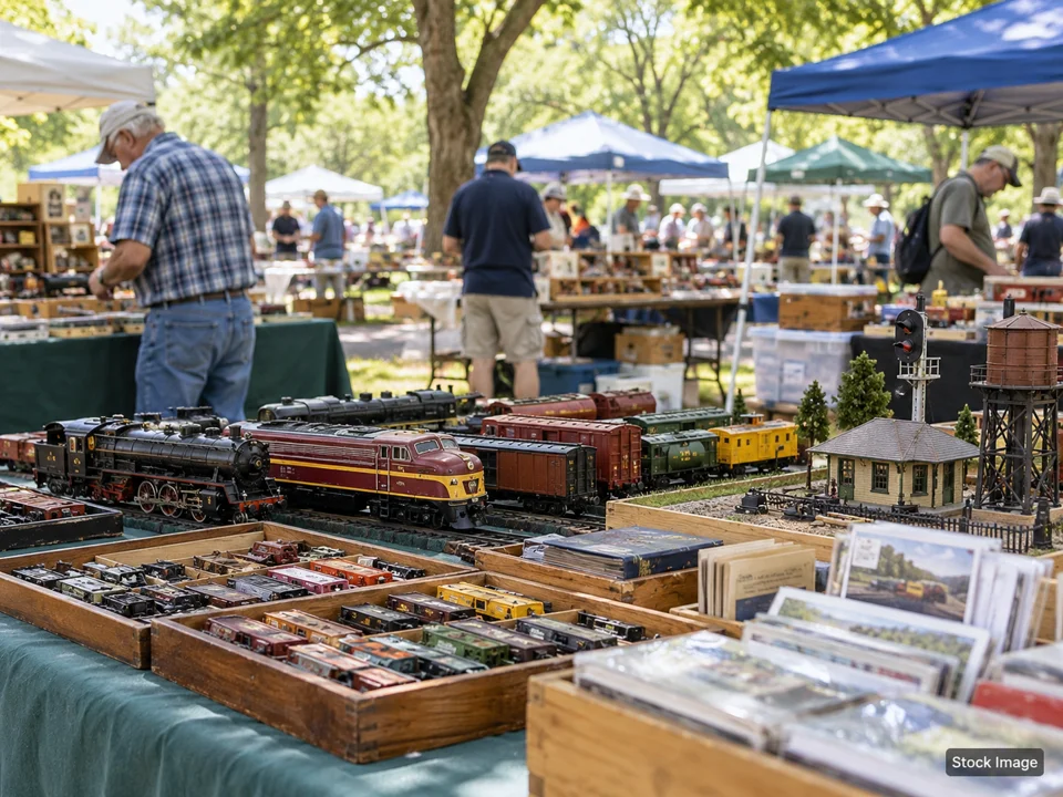 Seven Oaks Park Model Train Show — Columbia: Model Train Shows in Columbia, South Carolina (rail/transport collectibles scene)