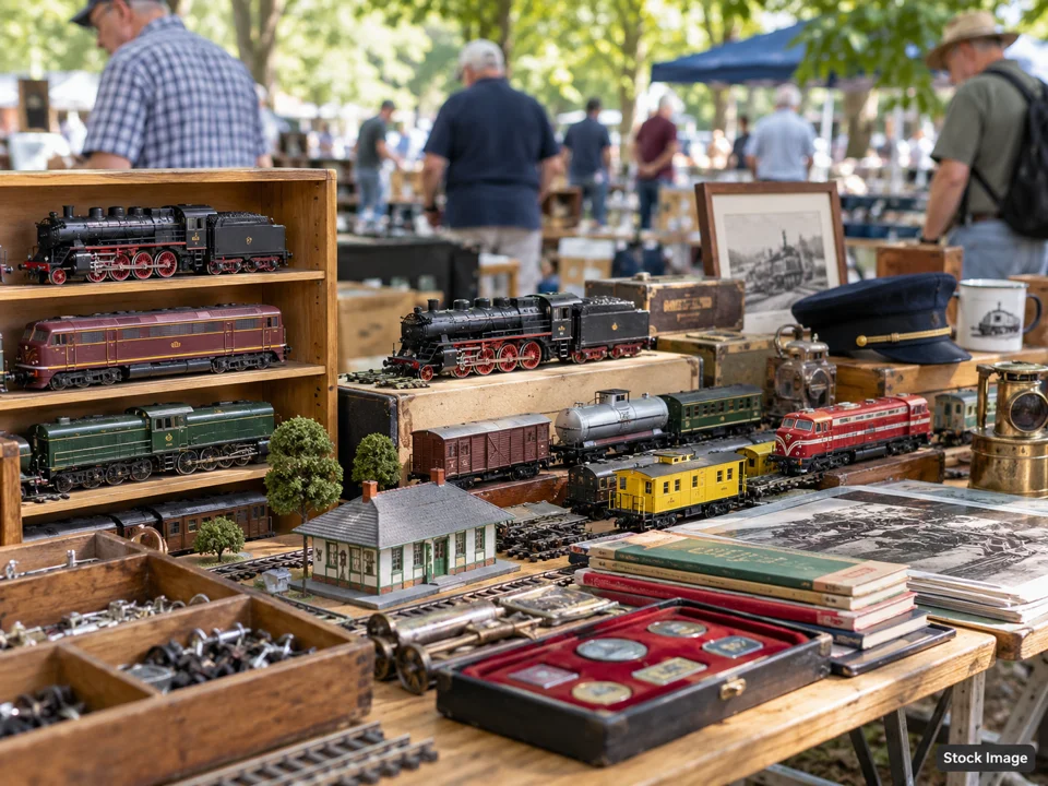 Waushakum Live Steamers Blow-Down Meet: Model Train Shows in Holliston, Massachusetts, Massachusetts (rail/transport collectibles scene)