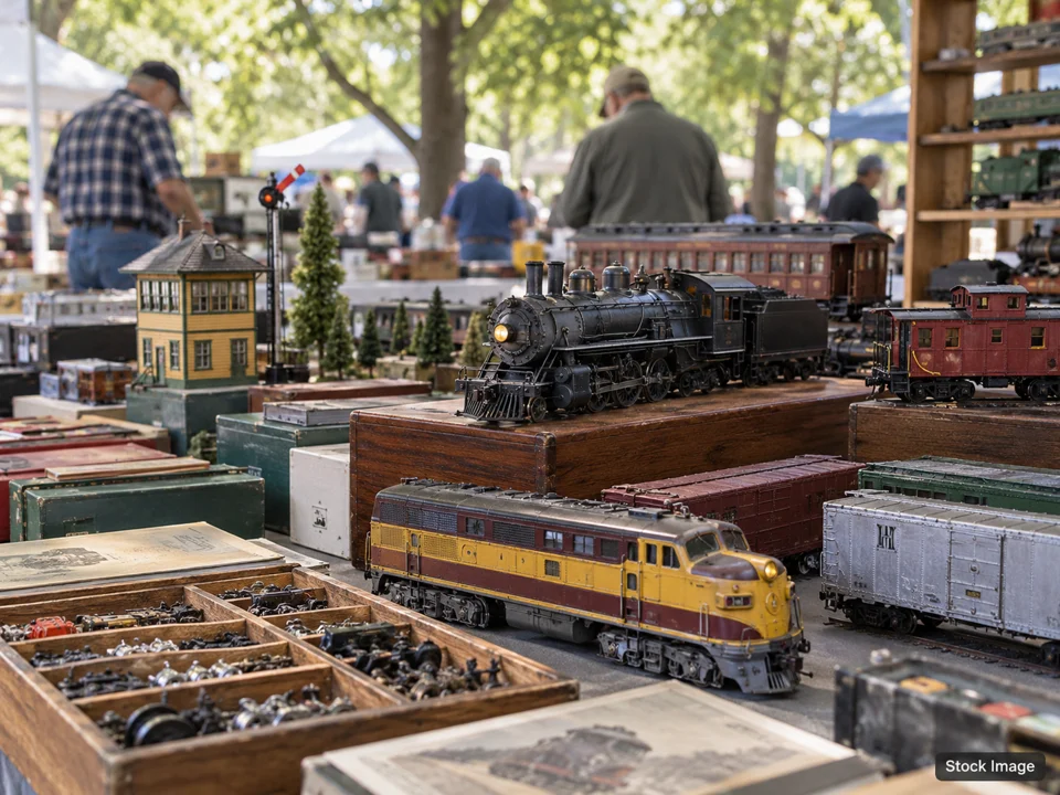 31st Annual Chicago Railroad Collectibles Show: Model Train Shows in St. Charles, Illinois (rail/transport collectibles scene)