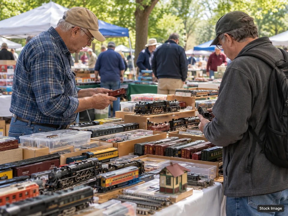 35th Annual Chicago Train Show: Model Train Shows in St. Charles, Illinois (train meet/swap scene)