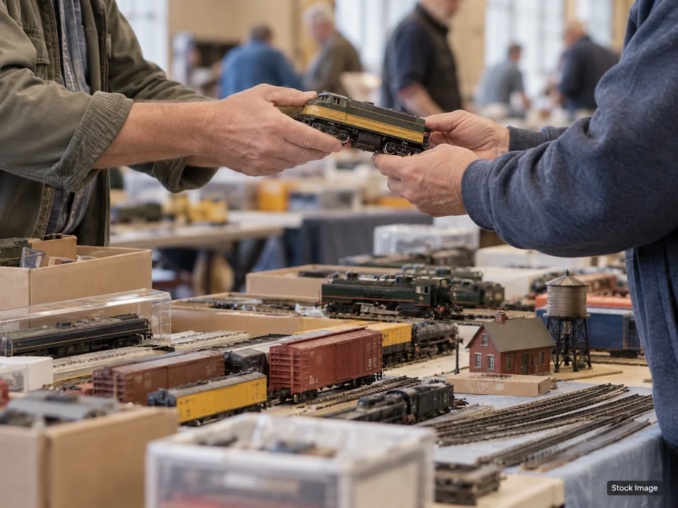 TCA York Train Fair: Model Train Shows in York, Pennsylvania (train meet/swap scene)