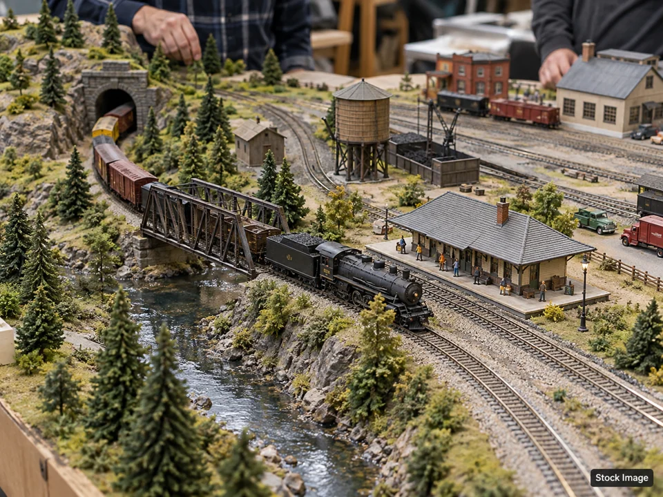 Hilton Garden Inn Model Train Show — Concord: Model Train Shows in Concord, North Carolina (model railroad scene)