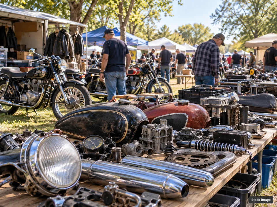 Indiana Motorcycle & Powersports Expo 2027: Motorcycle Shows, Rallies & Swaps in Indianapolis, Indiana (swap meet scene)
