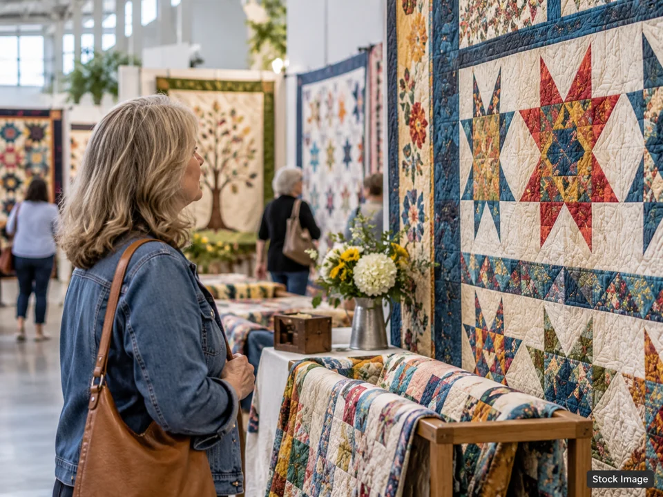 Gate City Quilt Guild Quilt Show: A Celebration of Quilting: Quilt, Fiber & Needlework Shows in Greensboro, North Carolina (quilting scene)