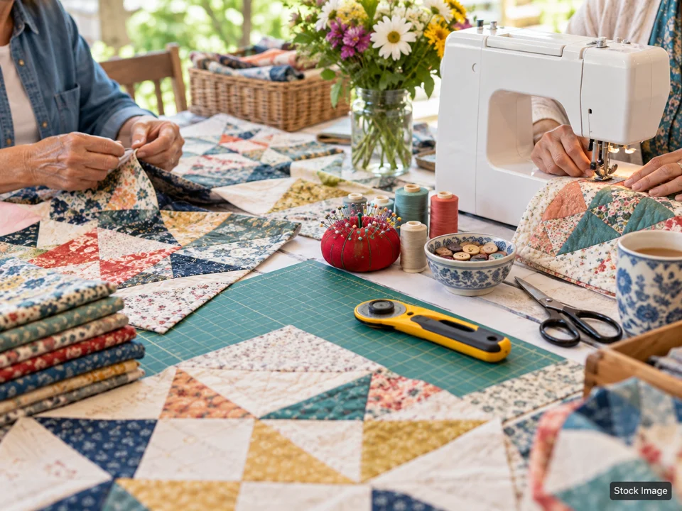 Valley Forge Quilt Show: Quilt, Fiber & Needlework Shows in King of Prussia, Pennsylvania (sewing scene)