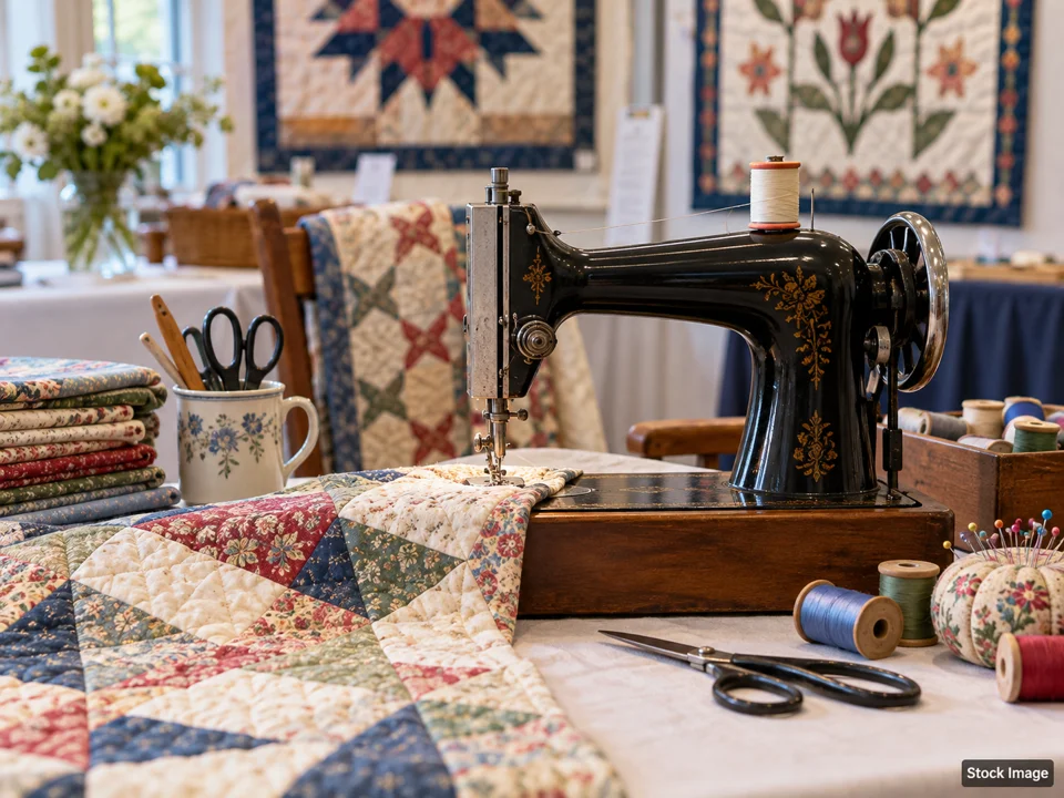 The Fiber Festival of New England: Quilt, Fiber & Needlework Shows in West Springfield, Massachusetts (sewing scene)