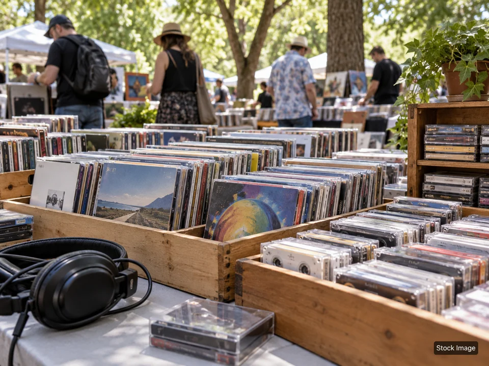 Saratoga Record Riot: Vinyl Record & Music-Media Shows in Saratoga Springs, New York (cds & cassettes scene)