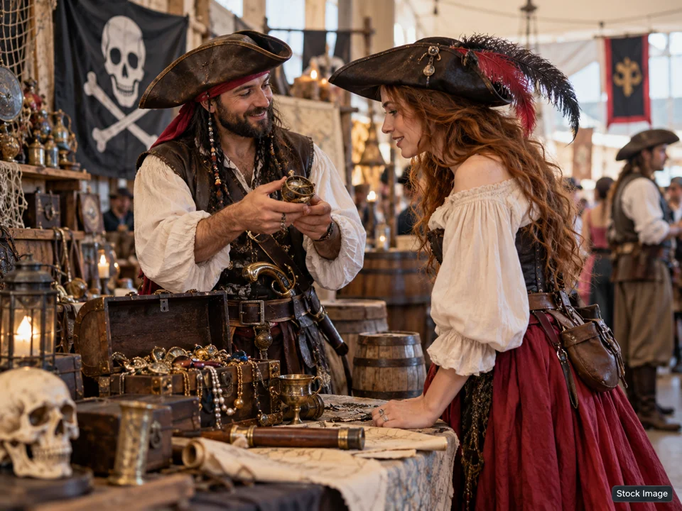 Pennsylvania Renaissance Faire: Renaissance & Medieval Faires in Manheim, Pennsylvania (pirate festival scene)