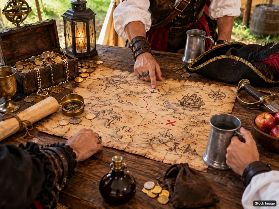 Scarborough's Hollow: Renaissance & Medieval Faires in Texas (pirate festival scene)