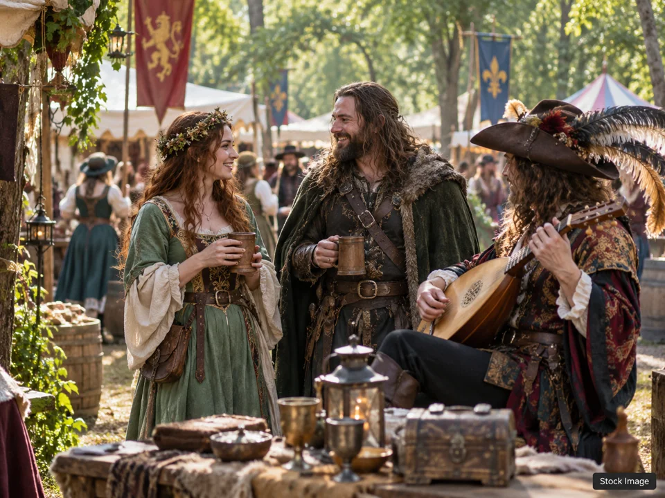Phantom's Feast (Minnesota Renaissance Festival grounds): Renaissance & Medieval Faires in Shakopee, Minnesota (fantasy festival scene)