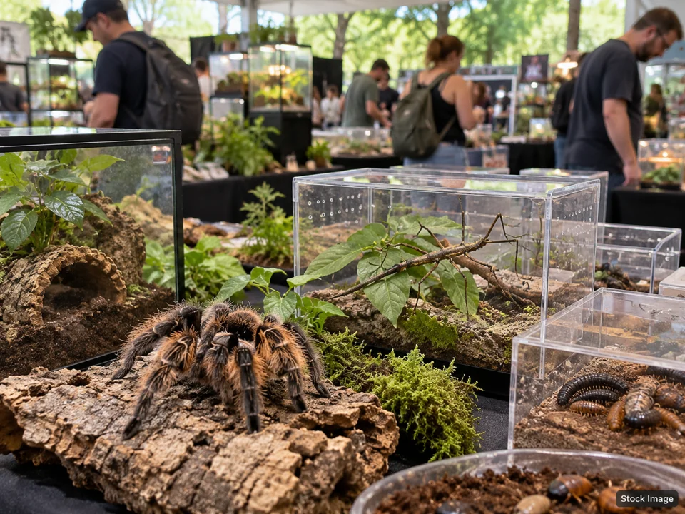 San Luis Obispo Reptile Expo: Reptile & Exotic-Pet (Herp) Expos in San Luis Obispo, California (invertebrates scene)
