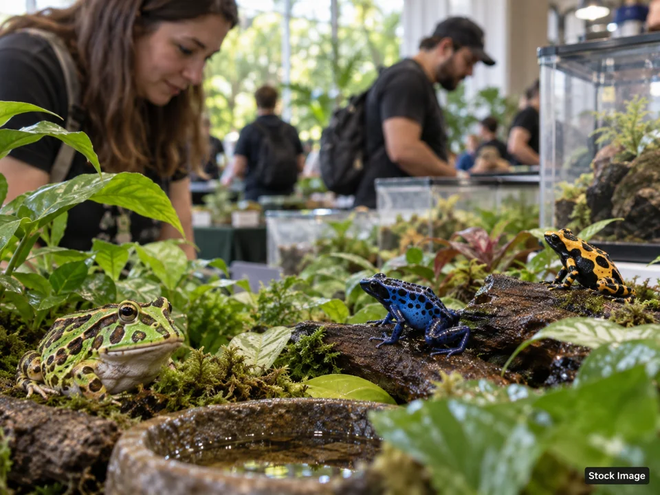Indiana Reptile Breeders Expo: Reptile & Exotic-Pet (Herp) Expos in Clarksville, Indiana (amphibians scene)
