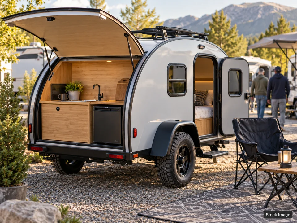 RVDA National Convention/Expo 2026: RV Shows in Nevada (teardrop/small trailer scene)