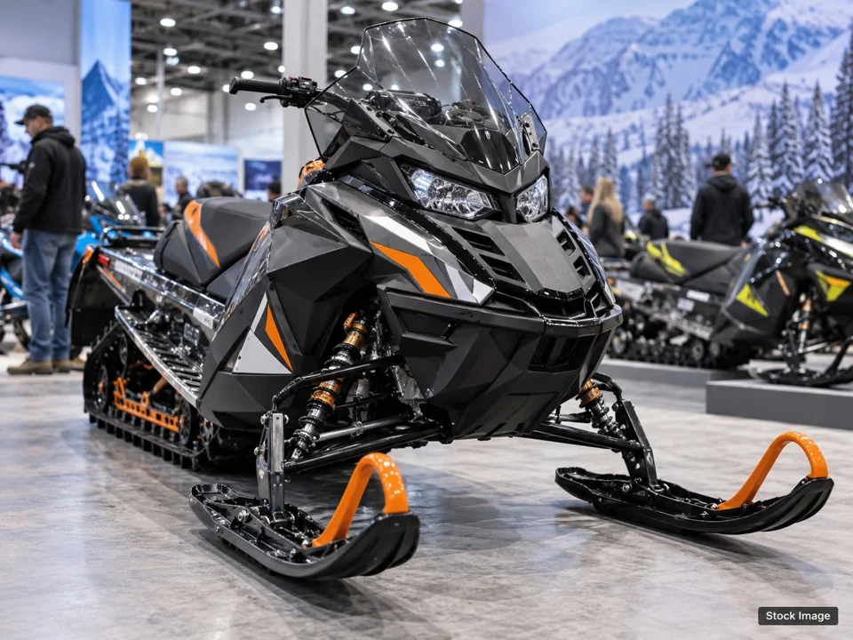 Northern Colorado Ski & Outdoor Expo: Ski, Snowmobile & Winter-Sports Expos in Loveland, Colorado (snowmobile scene)