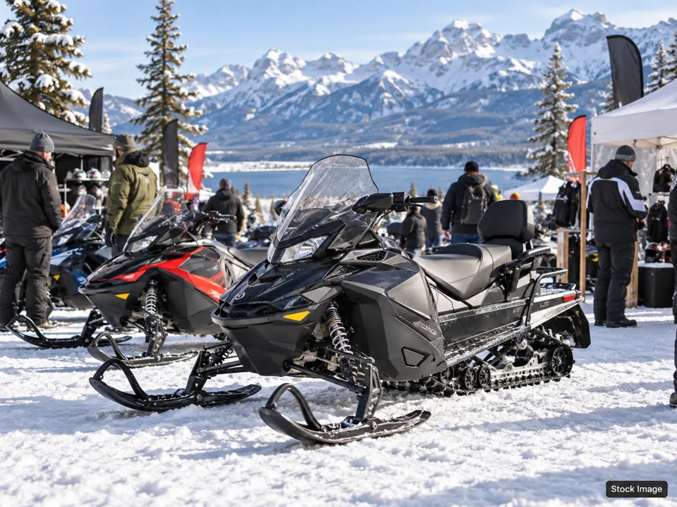 Colorado SnoMo Expo and Saturday Swap Meet: Ski, Snowmobile & Winter-Sports Expos in Denver, Colorado (snowmobile scene)