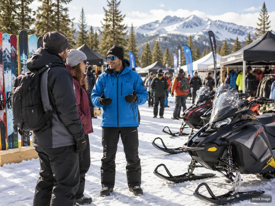 Snowvana presented by Toyota: Ski, Snowmobile & Winter-Sports Expos in Portland, Oregon (winter sports scene)