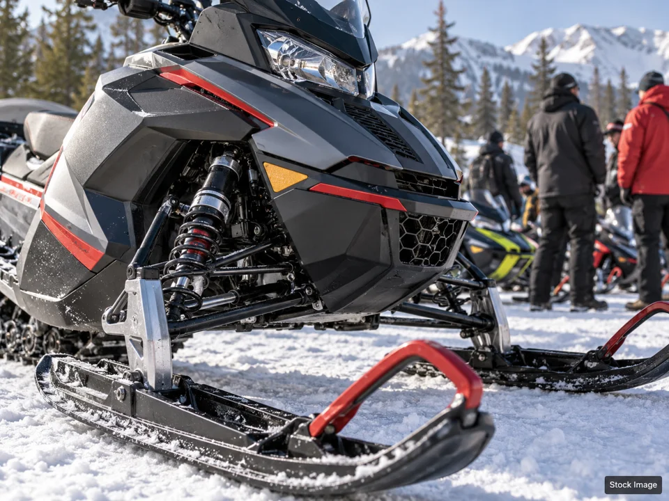 Cache Valley Ski Swap: Ski, Snowmobile & Winter-Sports Expos in Logan, Utah (snowmobile scene)