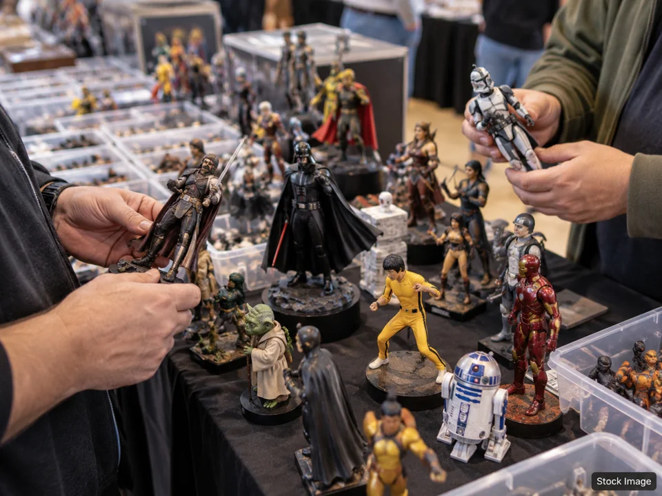 Eastgate Mall Sports Cards & Memorabilia Show: Sports Card Shows in Cincinnati, Ohio (unbranded collectible figurines scene)