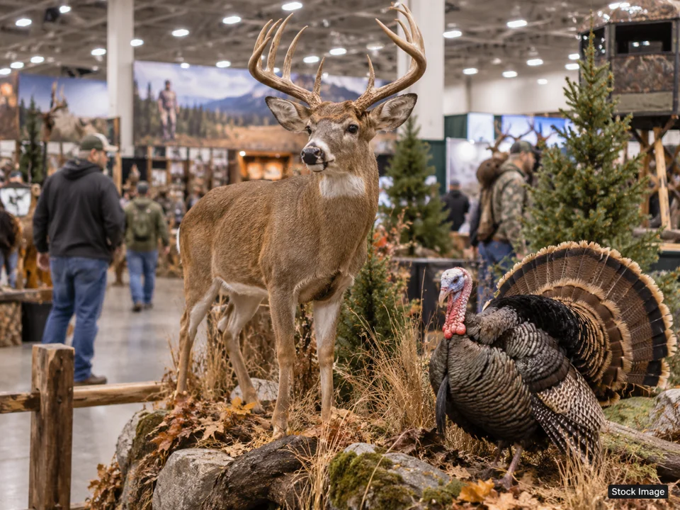 Northeast Ohio Sportsman Show: Sportsman / Hunting, Fishing & Outdoor Expos in Millersburg, Ohio (deer/turkey scene)