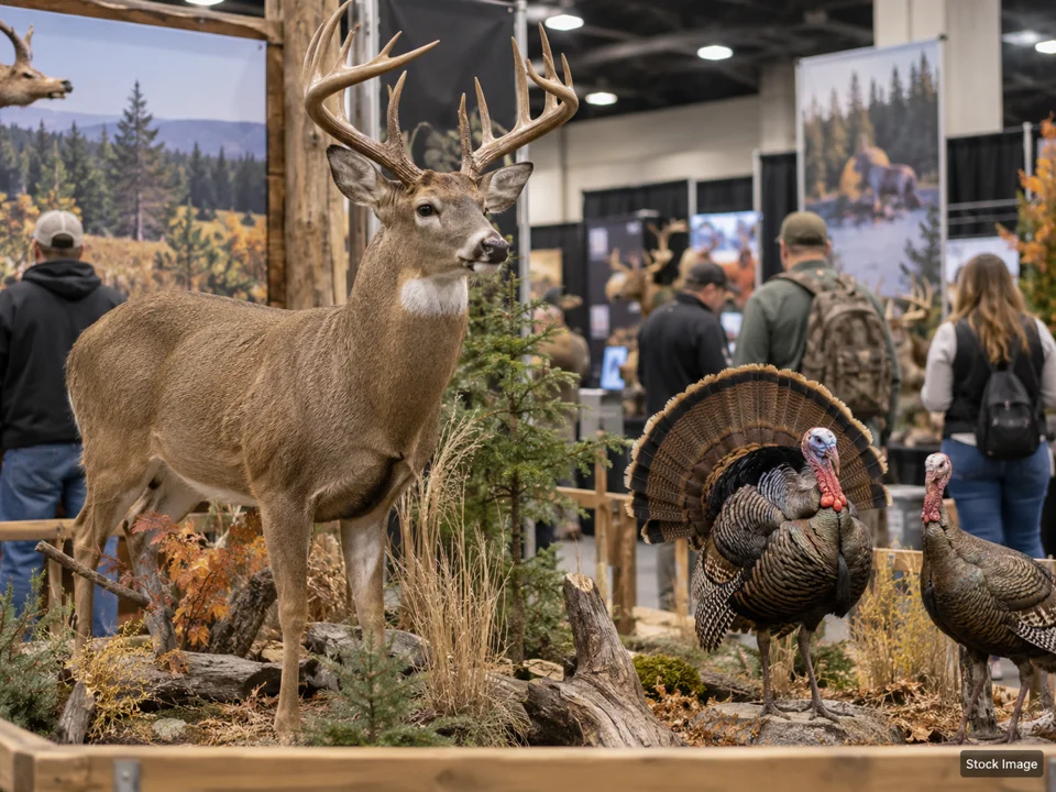ATA (Archery Trade Assoc) Show: Sportsman / Hunting, Fishing & Outdoor Expos in Indiana (deer/turkey scene)