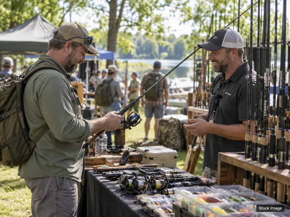 Ultimate Fishing Show: Sportsman / Hunting, Fishing & Outdoor Expos in Novi, Michigan (tackle & fishing scene)
