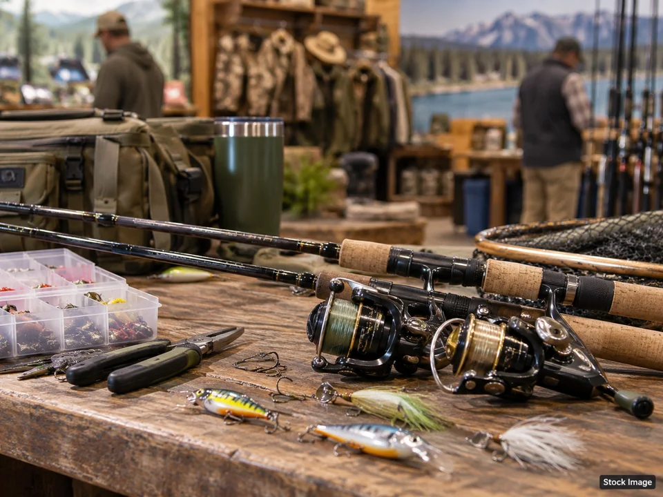 Northern Top 30 Whitetail Extravaganza: Sportsman / Hunting, Fishing & Outdoor Expos in Shipshewana, Indiana (tackle & fishing scene)
