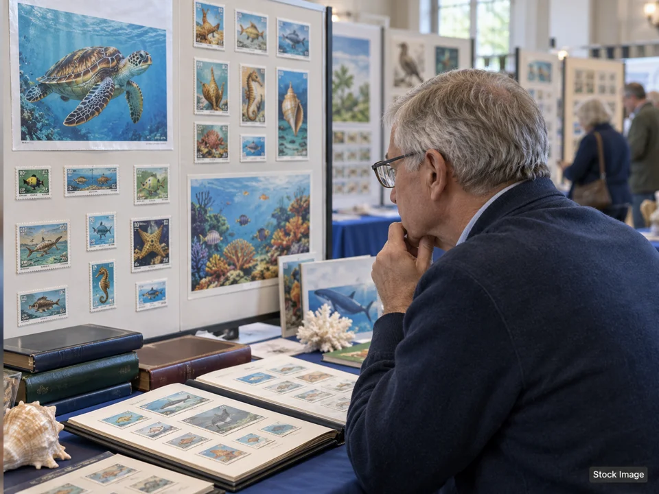 Burlington Masons Lodge Stamp Show: Stamp (Philatelic) Shows in Burlington, New Jersey (topical scene)