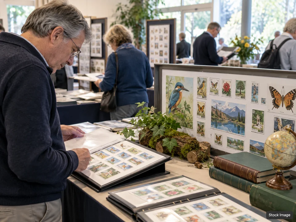 MSDA Quad Cities Iowa Stamp Show: Stamp (Philatelic) Shows in Durant, Iowa (topical scene)