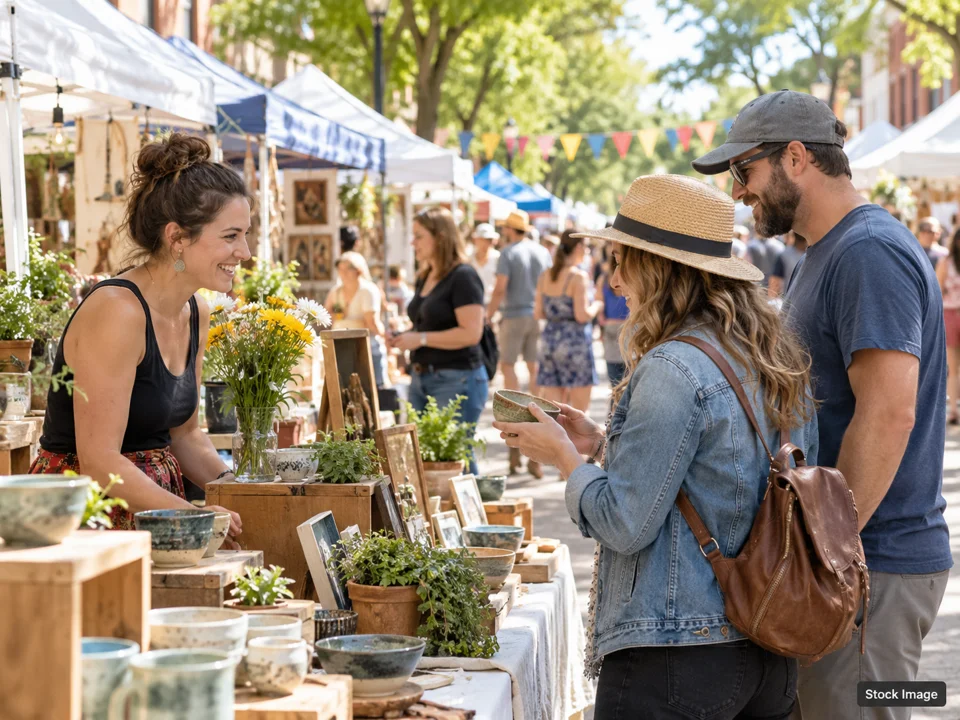 Big Fresno Fair: Street Fairs & Community Festivals in California (block fair scene)
