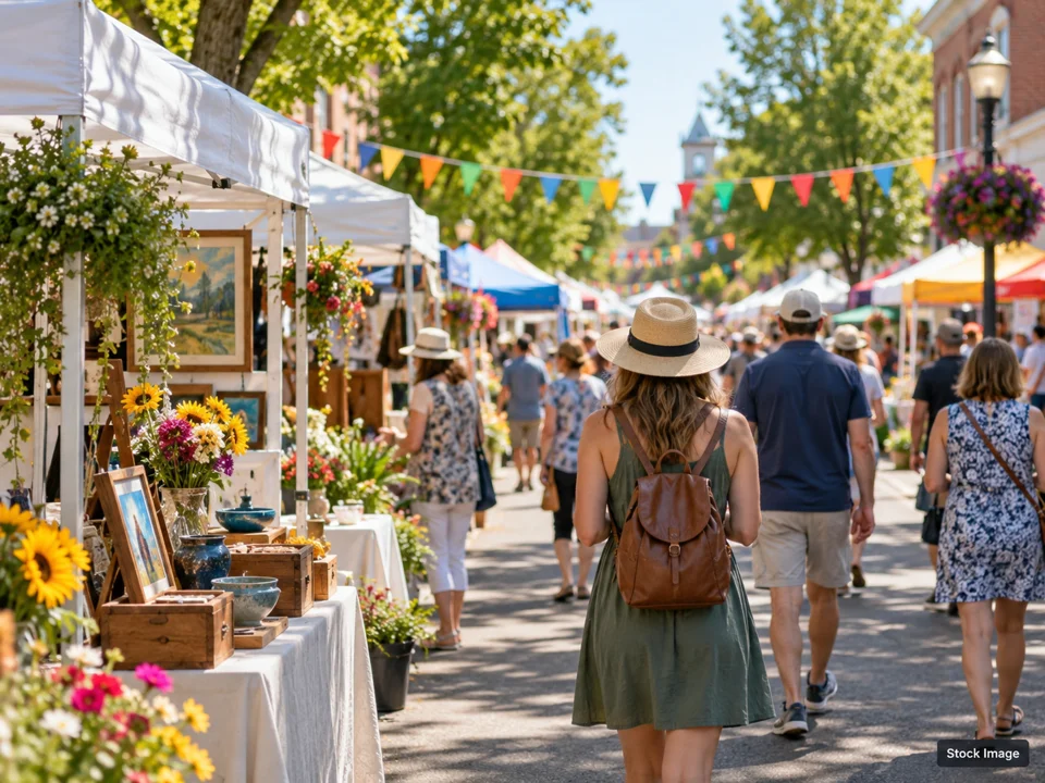 Parke County Covered Bridge Festival: Street Fairs & Community Festivals in Indiana (main-street event scene)