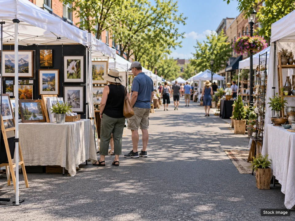 Bluegrass Island Festival: Street Fairs & Community Festivals in North Carolina (main-street event scene)