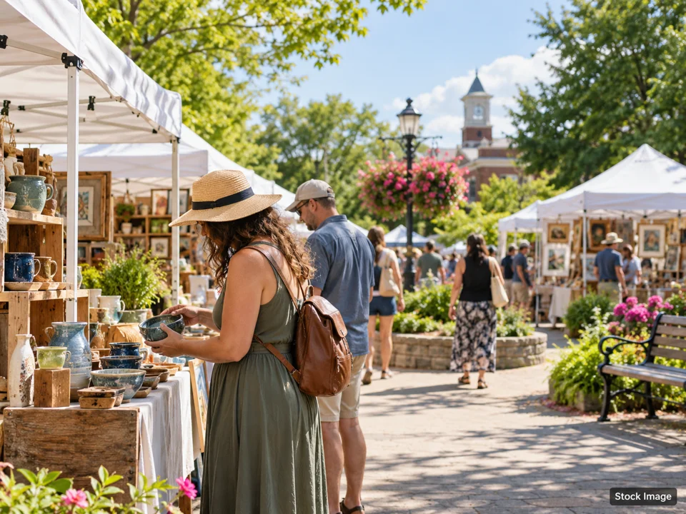 Columbus Zoo Lantern Festival: Street Fairs & Community Festivals in Powell, Ohio (town festival scene)