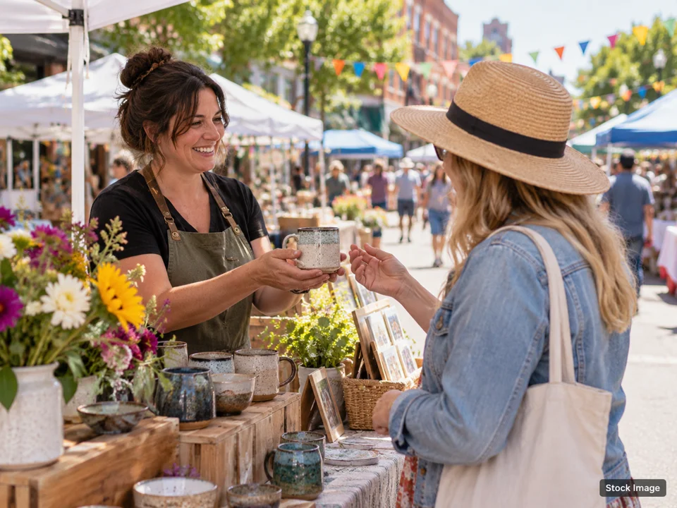 Strawberry Music Festival: Fall: Street Fairs & Community Festivals in California (block fair scene)