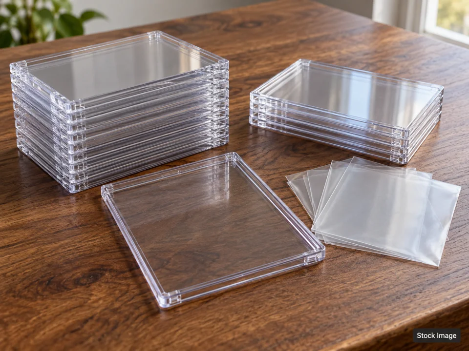 Poke-Mart Events Trading Card Show (Knoxville, October 2026): TCG / Pokémon Shows in Knoxville, Tennessee (empty transparent card cases scene)