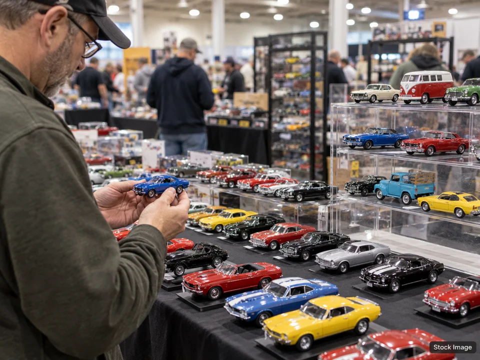 Toy Shows — diecast scene