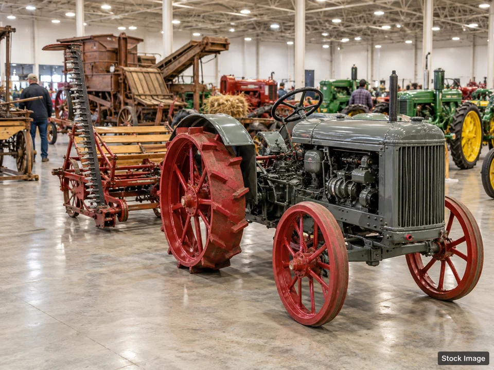 Antique Tractor, Engine & Steam Shows — farm machinery scene