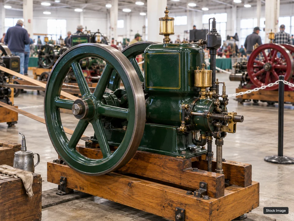 Nebraska Ag Expo 2026: Antique Tractor, Engine & Steam Shows in Lincoln, Nebraska (gas engine scene)