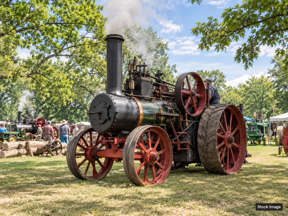 Topeka Farm Show 2027: Antique Tractor, Engine & Steam Shows in Topeka, Kansas (steam scene)