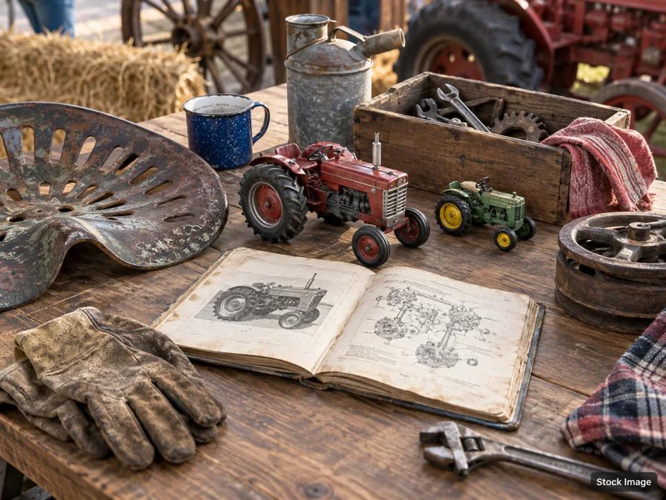 Spring Steam-Up: Antique Tractor, Engine & Steam Shows in Kinzers, Pennsylvania (farm machinery scene)