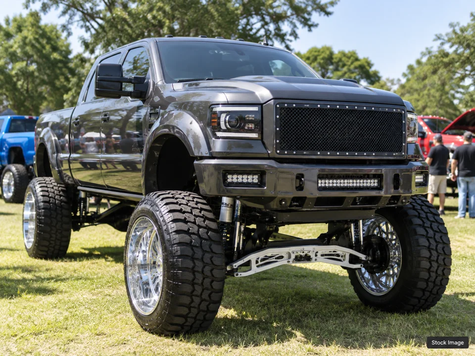 6th Annual Shore Good Truck Show & Pull: Truck Shows in Easton, Maryland (lifted/custom scene)