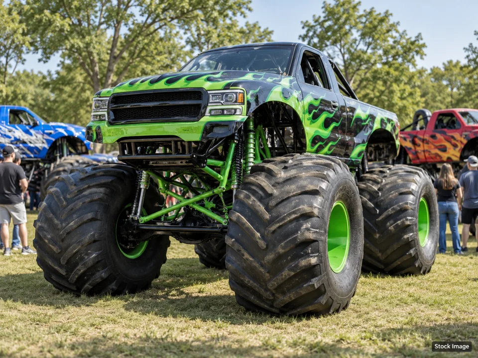Dino's Gitdown: Truck Shows in Glendale, Arizona (monster truck scene)