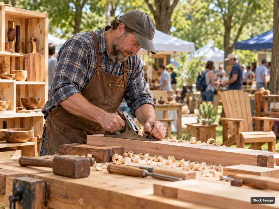 Market for Makers - Winter 2026: Woodworking, Maker & DIY Expos in Wheaton, Illinois (woodworking scene)