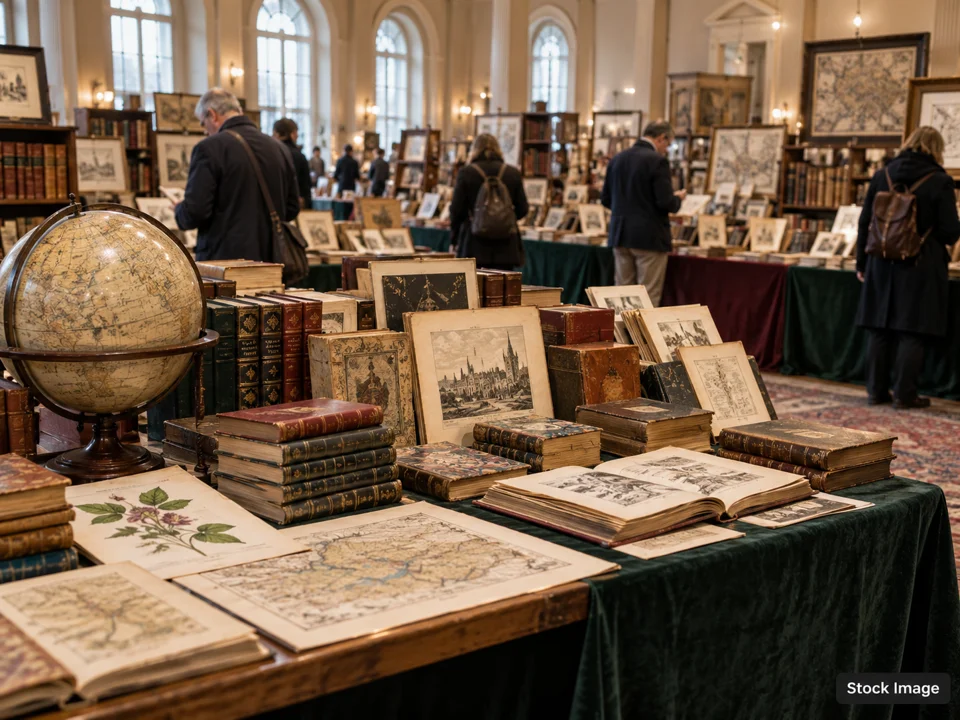Collectibles & Numismatics weekend shows — antiquarian book, paper & ephemera fairs scene