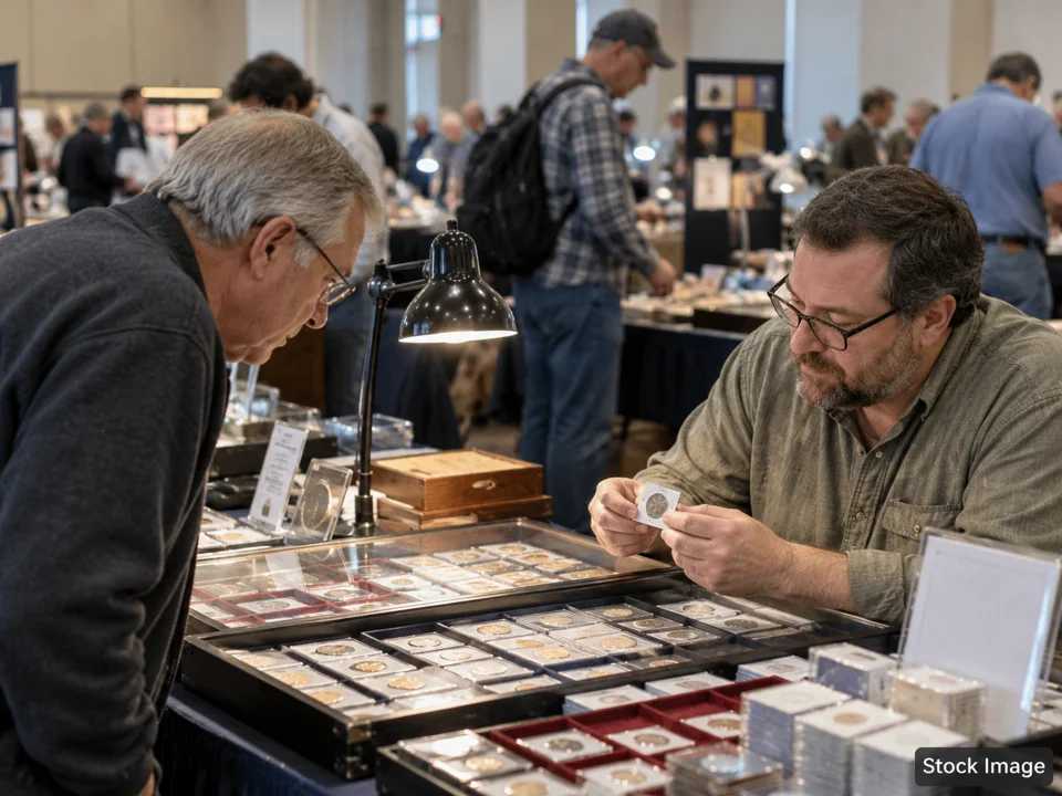 Collectibles & Numismatics weekend shows — coin shows scene
