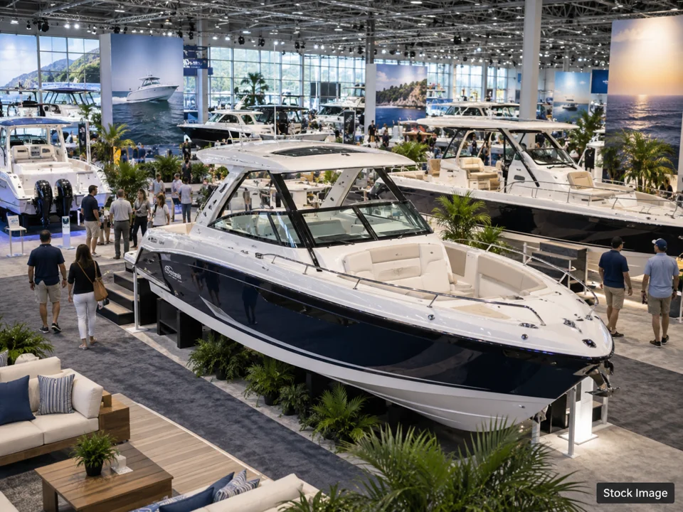 Marine & RV weekend shows — boat shows scene