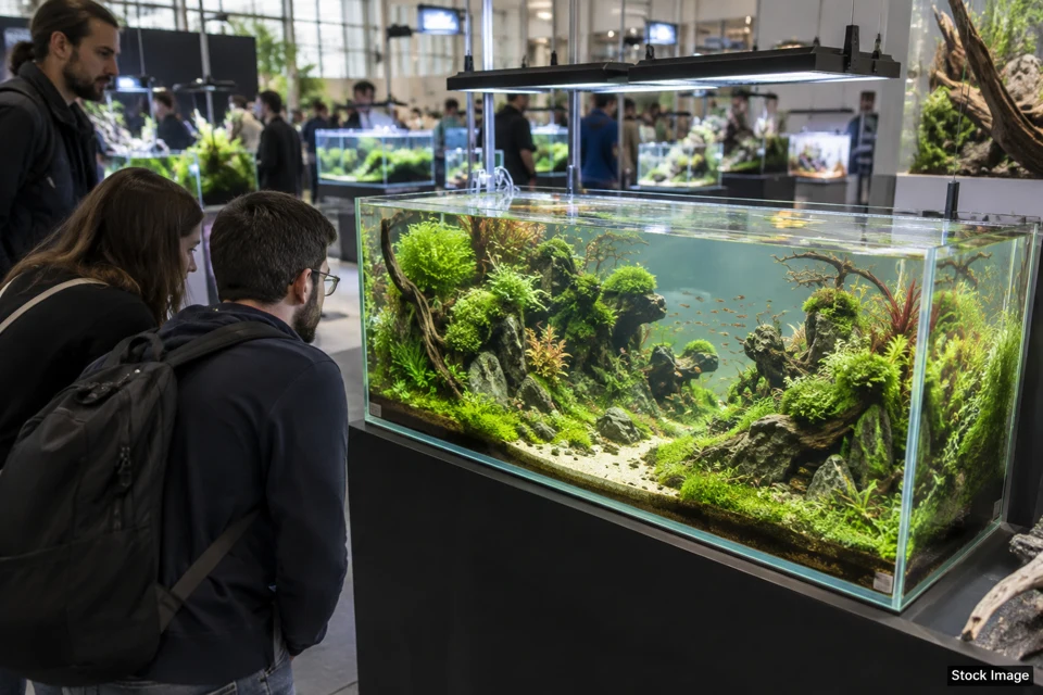 Aquascaping — aquascaping exhibits and activities scene